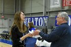 WBBall Final Four tribute  Wheaton College honored the 25th anniversary of the 1994-95 women’s basketball team that went to the NCAA final four during halftime ceremony of Wheaton’s game against Mount Holyoke College Saturday, January 18, 2020. - Photo By: KEITH NORDSTROM : Wheaton, basketball, NCAA, Final Four, 25th anniversary